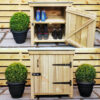 Chunky Wooden Welly Store Outdoor Shoe Storage Box