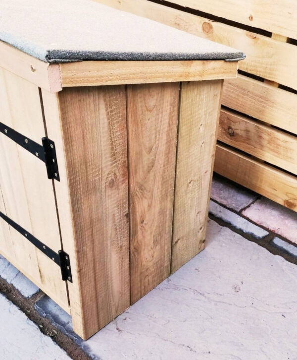 Chunky Wooden Welly Store Outdoor Shoe Storage Box