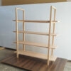 Custom Solid Wood Shelving Unit  Adjustable Size