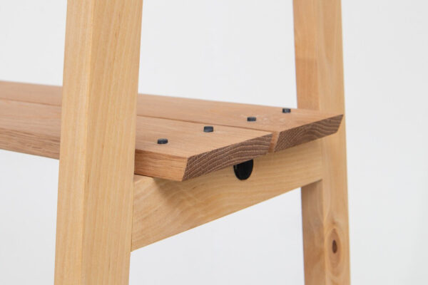 Freestanding Plant Shelf  Oak & Reclaimed Wood