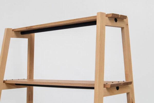 Freestanding Plant Shelf  Oak & Reclaimed Wood