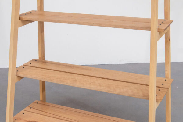 Freestanding Plant Shelf  Oak & Reclaimed Wood