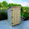 Pressure Treated Garden Storage Shed  Extra Deep
