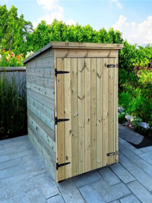 Pressure Treated Garden Storage Shed  Extra Deep