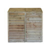 Wooden Wheelie Bin Storage Single, Double or Triple