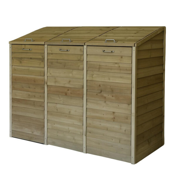 Wooden Wheelie Bin Storage Single, Double or Triple